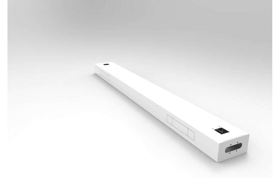 White cable tray